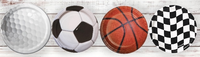 Sports Themed Party Supplies | Ranges | Ideas | Packs